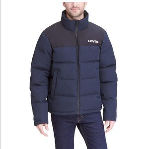 Levi navy coat